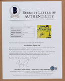 Jack Nicklaus Signed Framed 2004 Masters Golf Flag BAS AB94179 Sports Integrity