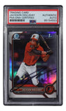 Jackson Holliday Signed 2022 Bowman Draft Chrome #BDC-168 Rookie Card PSA/DNA