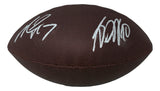 DeSean Jackson Michael Vick Eagles Signed NFL Wilson Super Grip Football JSA QR