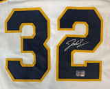 Jacob Misiorowski Milwaukee Signed White Baseball Jersey Prova Hologram