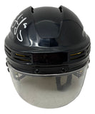Jaromir Jagr Signed Pittsburgh Penguins Black Mini Helmet JSA QR