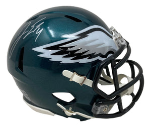 Jake Elliott Signed Philadelphia Eagles Mini Speed Helmet JSA