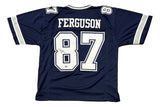 Jake Ferguson Dallas Signed Navy Football Jersey BAS