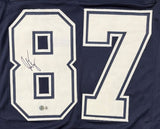 Jake Ferguson Dallas Signed Navy Football Jersey BAS