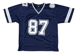 Jake Ferguson Dallas Signed Navy Football Jersey BAS