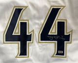 Jake Peavy San Diego Signed White Baseball Jersey Sports Integrity