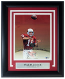 Jake Plummer Signed Framed Arizona Cardinals 8x10 Photo BAS