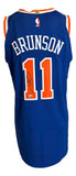 Jalen Brunson Signed New York Knicks Blue Nike Swingman Jersey Fanatics