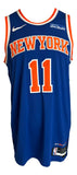 Jalen Brunson Signed New York Knicks Blue Nike Swingman Jersey Fanatics