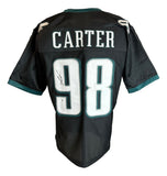 Jalen Carter Philadelphia Signed Black Football Jersey JSA QR Hologram