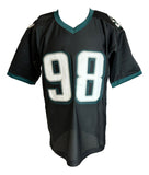 Jalen Carter Philadelphia Signed Black Football Jersey JSA QR Hologram