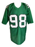 Jalen Carter Philadelphia Signed Kelly Green Football Jersey JSA QR Hologram