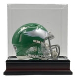 Jalen Carter Signed Eagles Kelly Green Mini Helmet BAS w/ Super Bowl 59 LIX Case