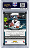 2020 Panini Prizm #343 Red Ice Jalen Hurts Eagles Rookie Card PSA Mint 9