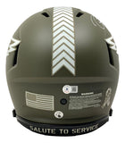 Jalen Hurts Signed Eagles FS STS Authentic Helmet BAS w/ Super Bowl 59 LIX Case