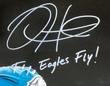 Jalen Hurts Signed 16x20 Philadelphia Eagles Spotlight Photo Fly Eagles JSA