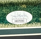 Jalen Hurts Signed Framed 16x20 Philadelphia Eagles vs Chargers Photo JSA ITP