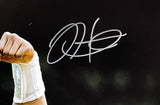 Jalen Hurts Signed Philadelphia Eagles 11x14 Football Flexing Photo JSA Sports Integrity