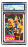 Jamaal Wilkes Signed 1981/82 Topps #23 Lakers Trading Card HOF 2012 PSA/DNA