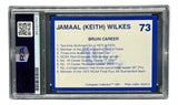 Jamaal Wilkes Signed 1991 Collegiate Collection #73 UCLA Trading Card PSA/DNA