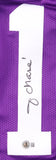 Ja'Marr Chase LSU Signed Purple Pro-Cut Football Jersey BAS