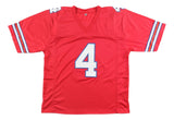 James Cook Buffalo Signed Red Football Jersey BAS
