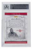 James Harden Signed Houston Rockets 2012 - 13 Elite Card #15 BAS Auto 10 - Sports Integrity