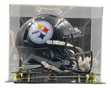 James Harrison Signed Steelers Full Size Speed Replica Helmet BAS w/ Case