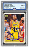James Worthy Signed 1993 Upper Deck #LA10 Trading Card PSA Auto 9