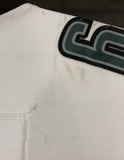 Jason Kelce Signed Framed Philadelphia White Replica Jersey PSA ITP Hologram - Sports Integrity