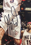 Jason Kidd Signed 11x14 New Jersey Nets Photo BAS