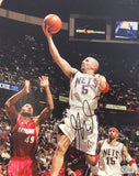 Jason Kidd Signed 11x14 New Jersey Nets Photo BAS
