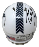 Jason Witten Signed Dallas Cowboys Salute To Service Mini Speed Helmet BAS