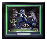 Jaxon Smith-Njigba Signed Framed 16x20 Seattle Seahawks Catch Photo Fanatics