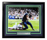 Jaxon Smith-Njigba Signed Framed 16x20 Seahawks vs Patriots Photo Fanatics