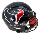 Jayden Higgins Signed Houston Texans FS Authentic SpeedFlex Helmet w/ Visor BAS