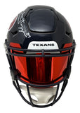 Jayden Higgins Signed Houston Texans FS Authentic SpeedFlex Helmet w/ Visor BAS