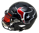 Jayden Higgins Signed Houston Texans FS Authentic SpeedFlex Helmet w/ Visor BAS