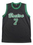 Jaylen Brown Boston Signed Black Basketball Jersey BAS