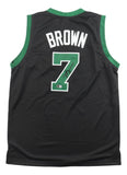 Jaylen Brown Boston Signed Black Basketball Jersey BAS
