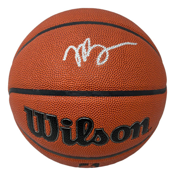 Jaylen Brown Boston Celtics Signed Wilson I/O Basketball BAS