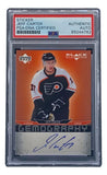 Jeff Carter Signed 2007/08 UD Black Diamond #G - JC Flyers Hockey Card PSA/DNA - Sports Integrity