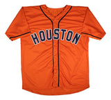 Jeremy Pena Houston Signed Orange Baseball Jersey 22 WS MVP BAS