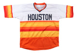 Jeremy Pena Houston Signed Throwback White Baseball Jersey BAS