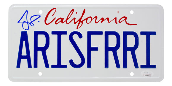 Jeremy Piven Signed Entourage ARISFRRI California License Plate JSA ITP