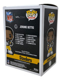 Jerome Bettis Signed Pittsburgh Steelers Funko Pop #117 BAS