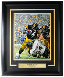 Jerome Bettis Signed Framed 11x14 Pittsburgh Steelers Photo JSA