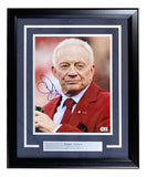 Jerry Jones Signed Framed 11x14 Dallas Cowboys Photo BAS BD59598 Sports Integrity