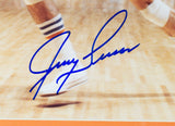 Jerry Lucas Signed Framed New York Knicks 8x10 Photo JSA