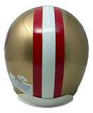 Jerry Rice Signed In Blue San Francisco 49ers FS Authentic Helmet JSA Hologram